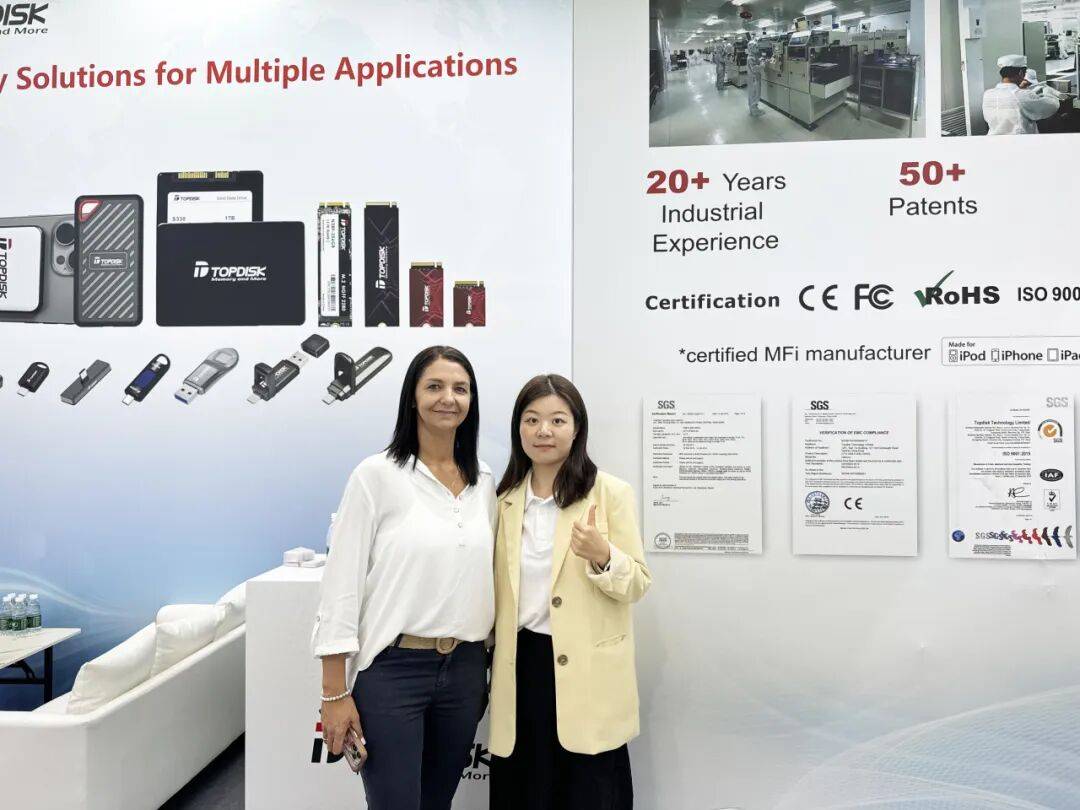 豪杰创新TOPDISK 2025香港秋季电子展圆满收官！