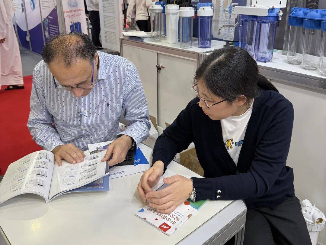 科漫2025年迪拜水展完美收官|新品备受青睐，现场订单不断