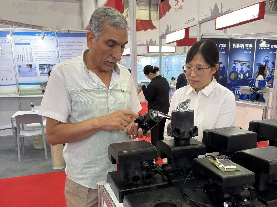 科漫2025年迪拜水展完美收官|新品备受青睐，现场订单不断