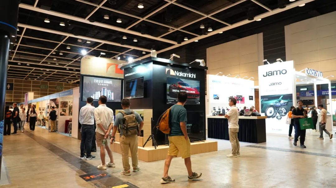 2025香港秋季电子展 | 广州市瑷德福电子Nakamichi 展位精彩回顾
