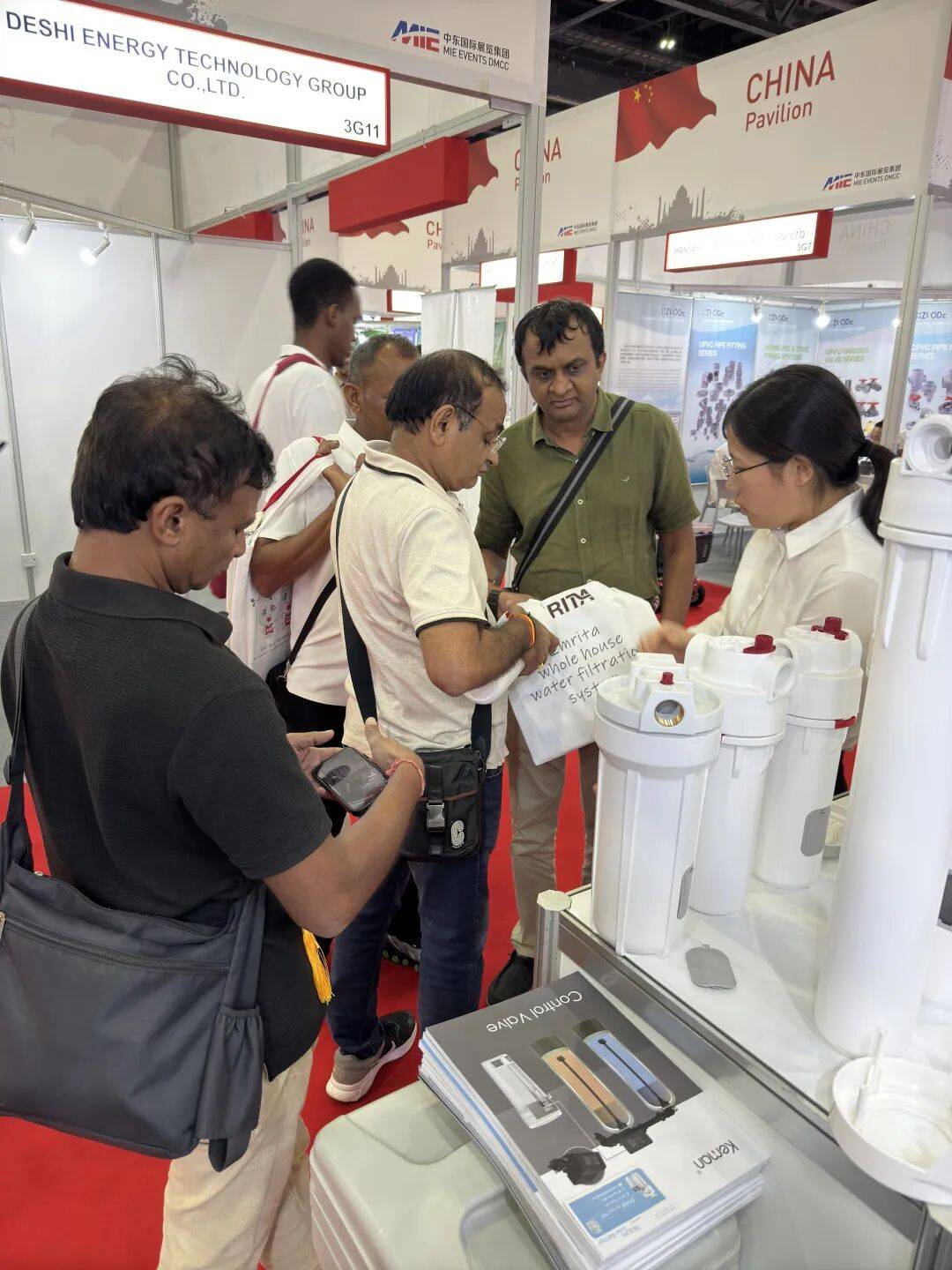 科漫2025年迪拜水展完美收官|新品备受青睐，现场订单不断