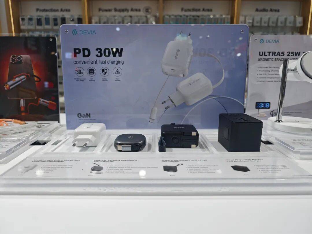 DEVIA 迪沃 2025香港环球资源电子展火热进行中，我们在6R17-6Q18展会等您