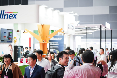 印尼亚太涂料展览会展会现场图片