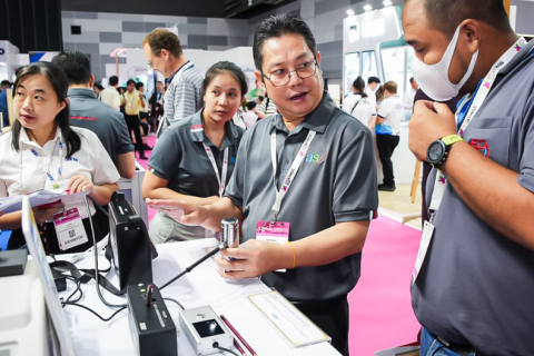 印尼亚太涂料展览会展会现场图片