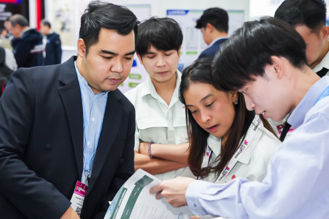 印尼亚太涂料展览会展会现场图片
