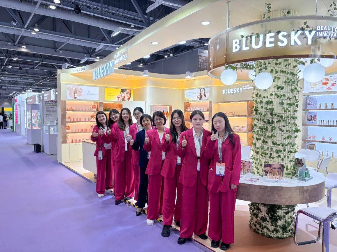 展幕落下，热爱不减｜蓝天优创美2025年香港亚太区美容展圆满收官，下一站，用更好的产品相遇！