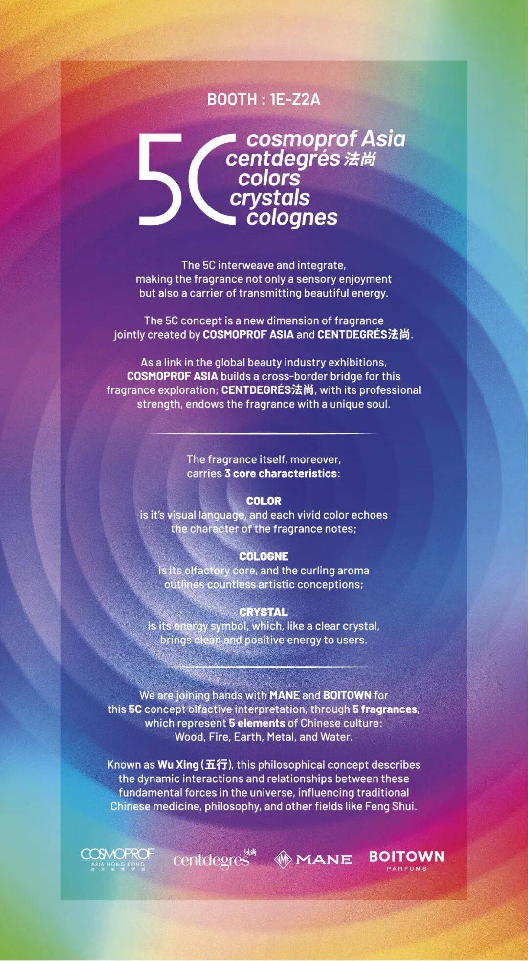 2025年亚太区美容展 | 当香氛邂逅 5C 艺术！5C 概念开启嗅觉与色彩的跨界盛宴 Cosmoprof Asia 2025