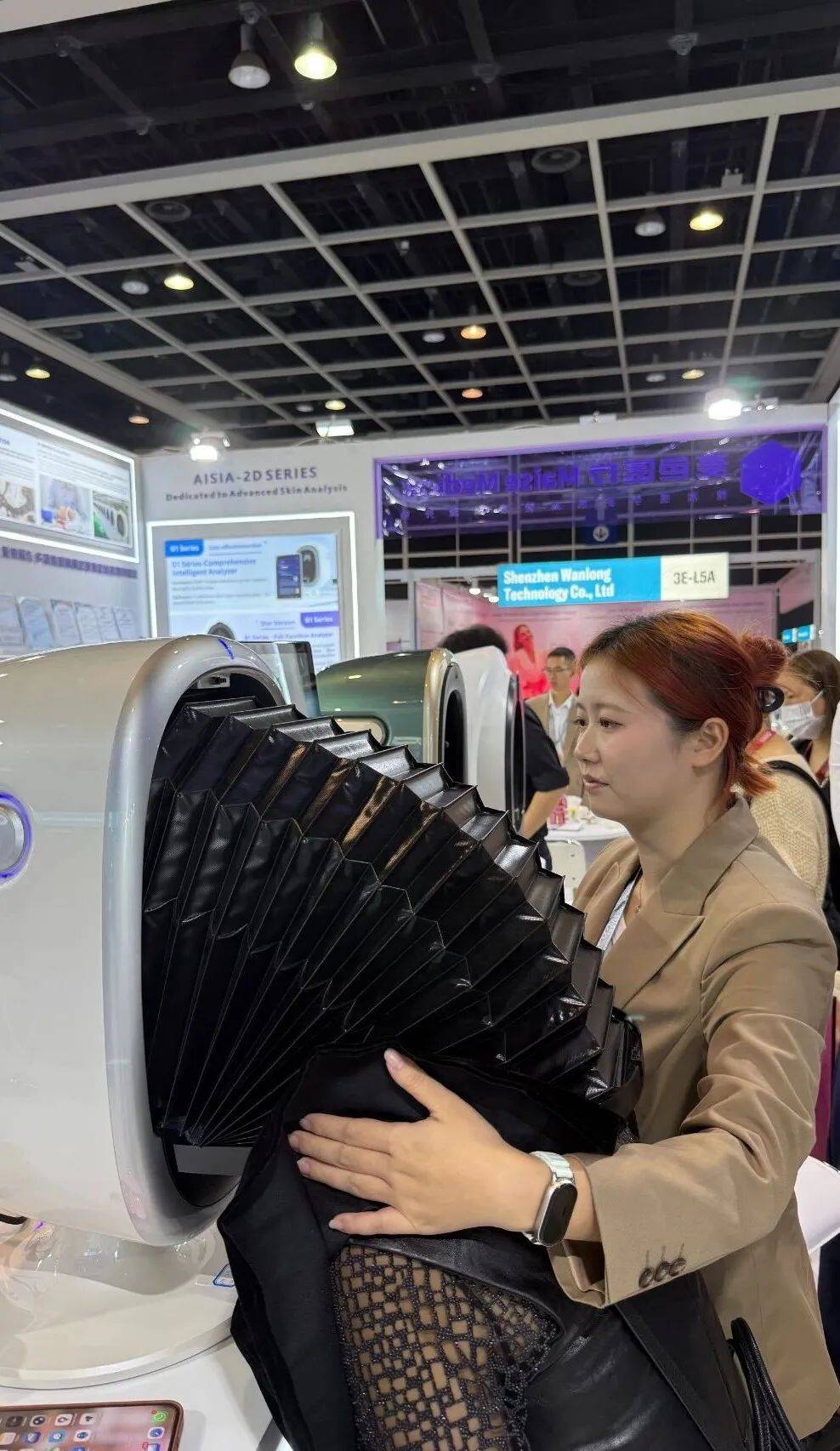 香港美容展新亮点：AISIA麦色医疗科技亮相2025年突破性检测黑科技