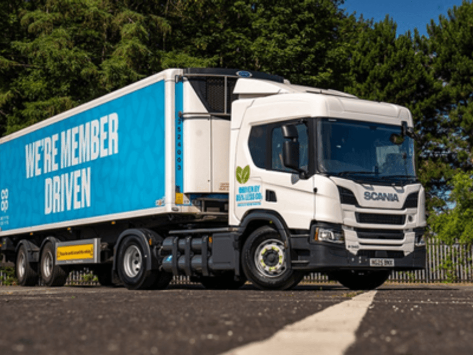 2026年英国伯明翰国际商用车及配件展览会：Co-op引入30辆Scania天然气卡车