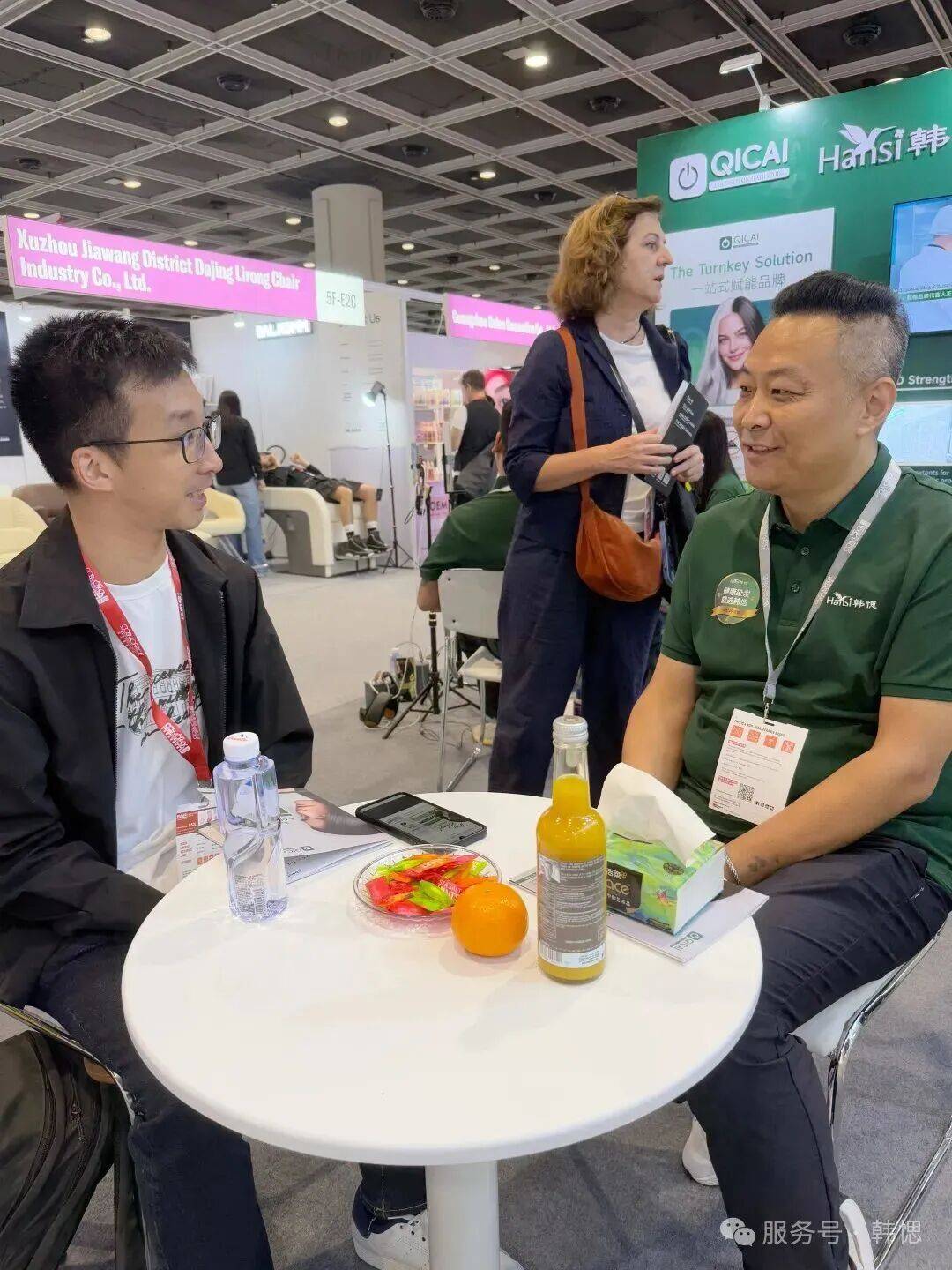 圆满收官！韩愢携启彩亮相2025年亚太美容展，健康染发技术扬帆出海