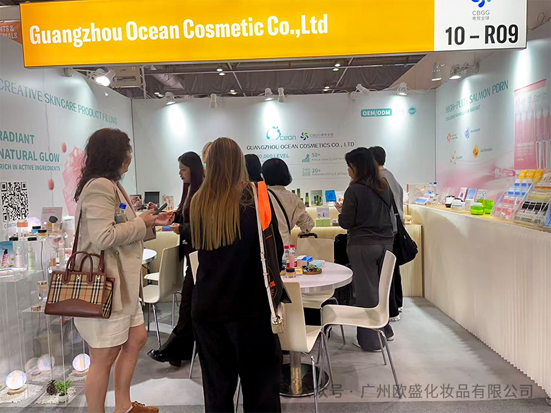 首日爆场！欧盛化妆品亮相2025年香港亚太美容展，引爆全球买家围观！