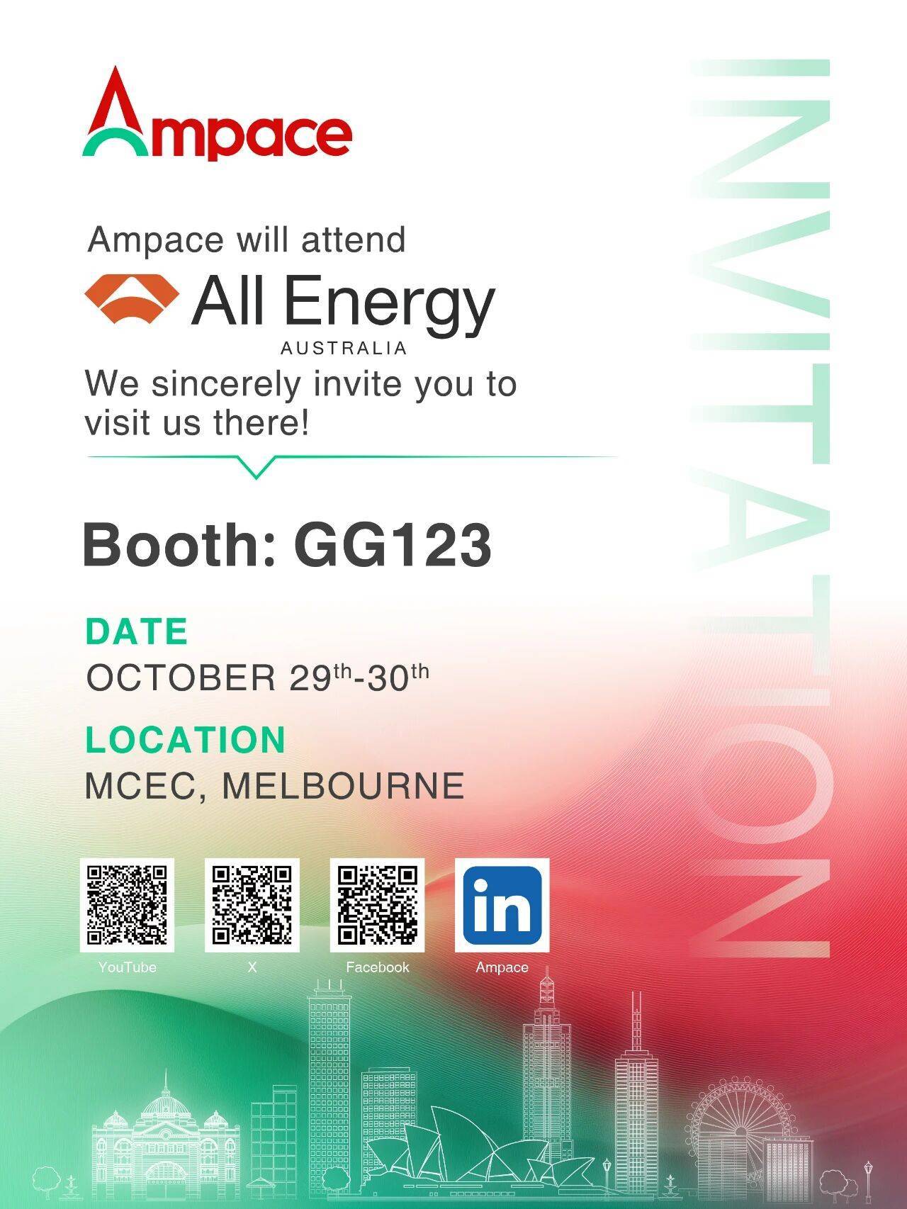 新能安即将亮相澳洲全能源展All Energy 2025