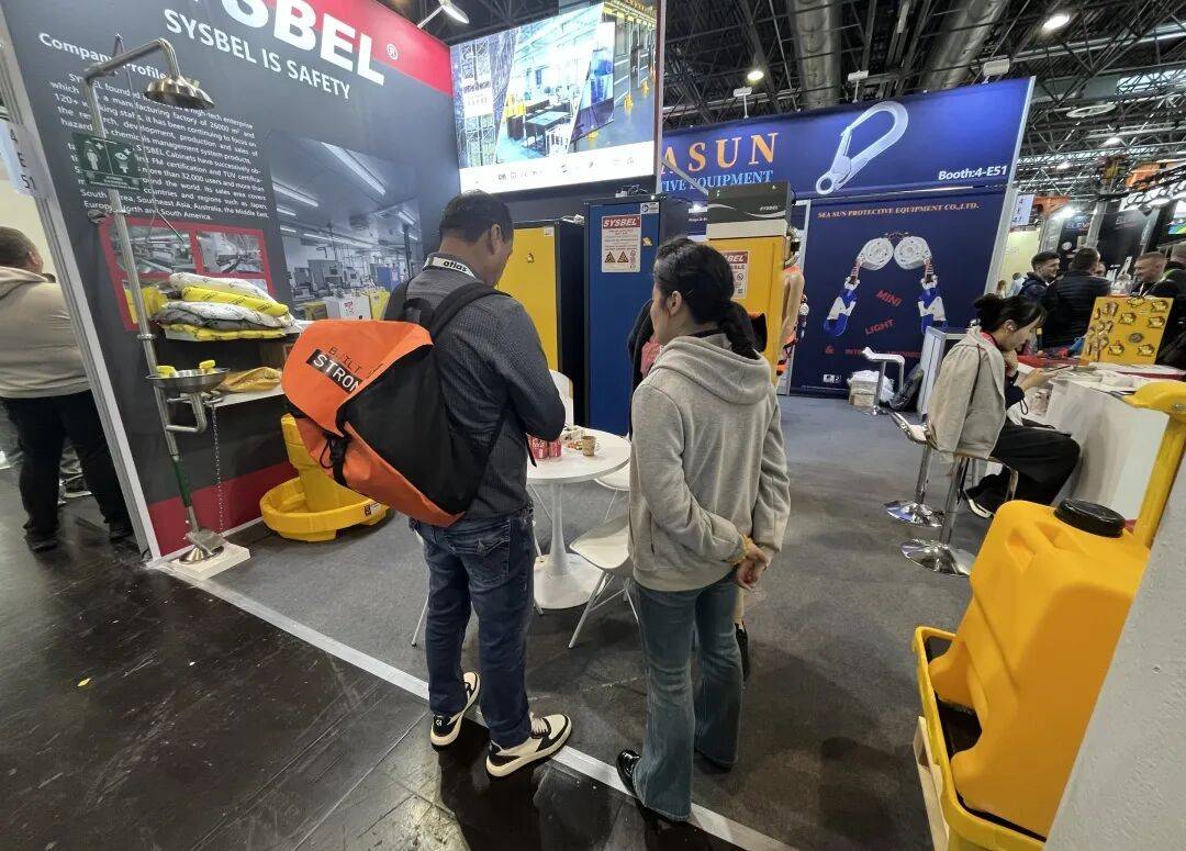直击2025年德国A+A劳保展 ，解读西斯贝尔创新技术背后的硬核实力