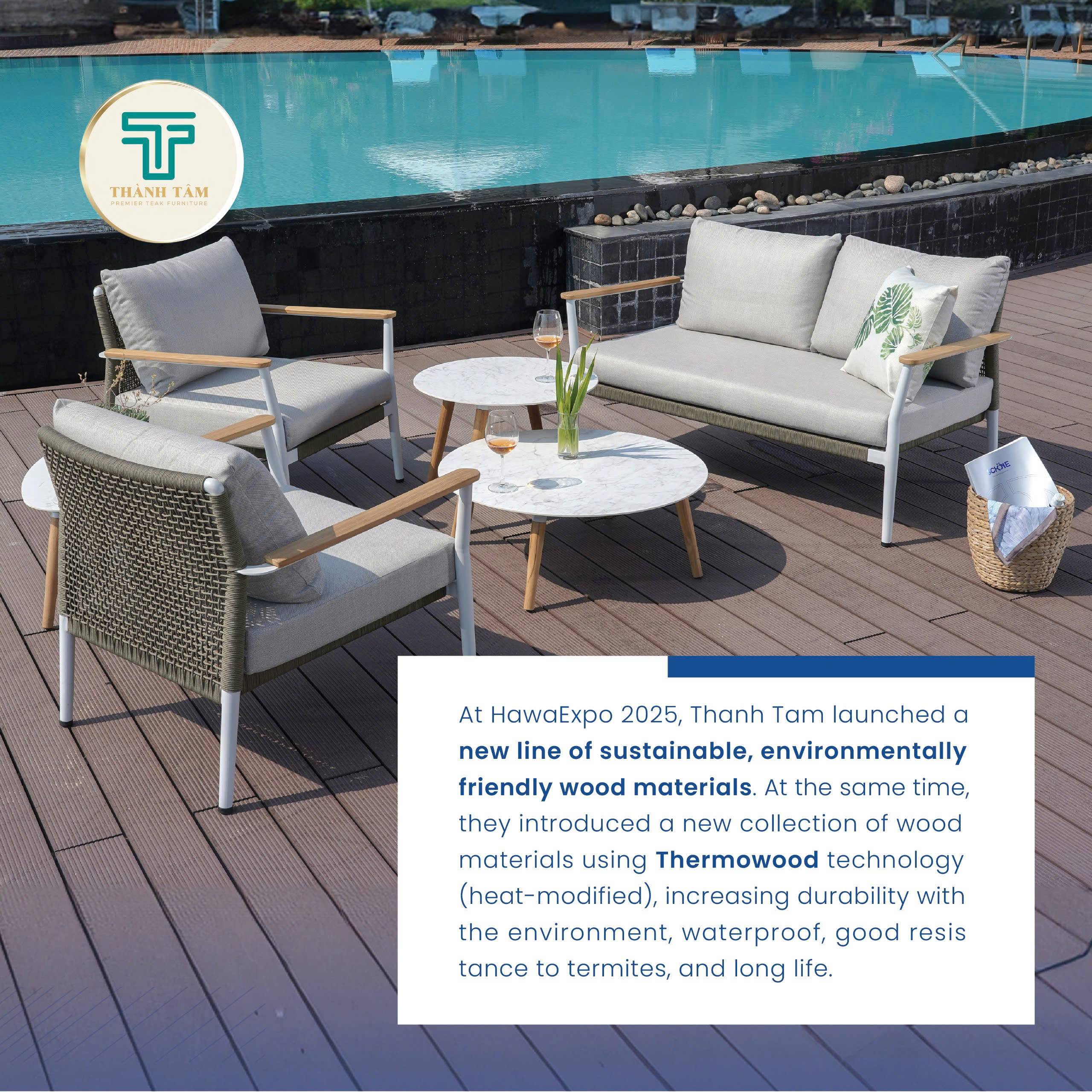 越南胡志明市国际出口家具及家具配件展览会：ASAHI FURNITURE不懈努力