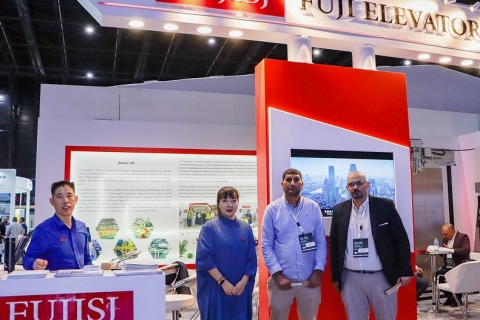 乌兹别克斯坦电梯展览会展会现场图片