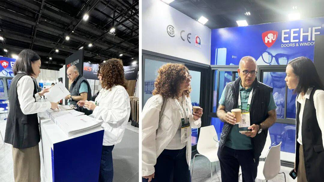 全球盛会·万众瞩目 | 亿合门窗重磅亮相2025迪拜五大行业展览会！