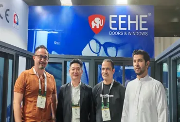 全球盛会·万众瞩目 | 亿合门窗重磅亮相2025迪拜五大行业展览会！