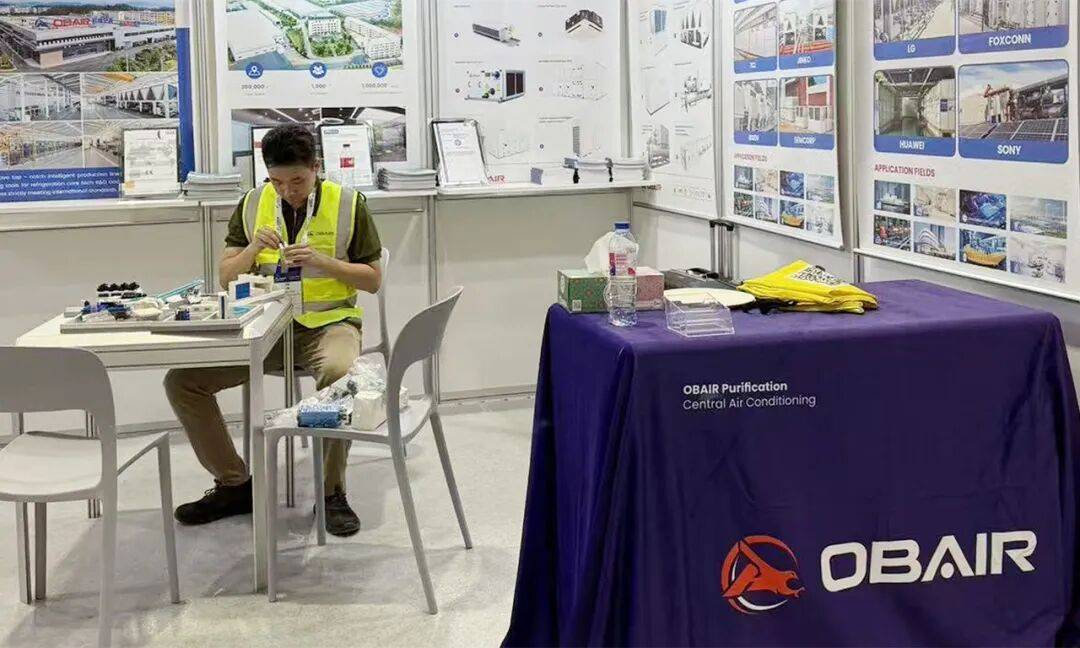 再次亮相世界舞台！欧博空调闪耀2025年中东迪拜五大行业展，以