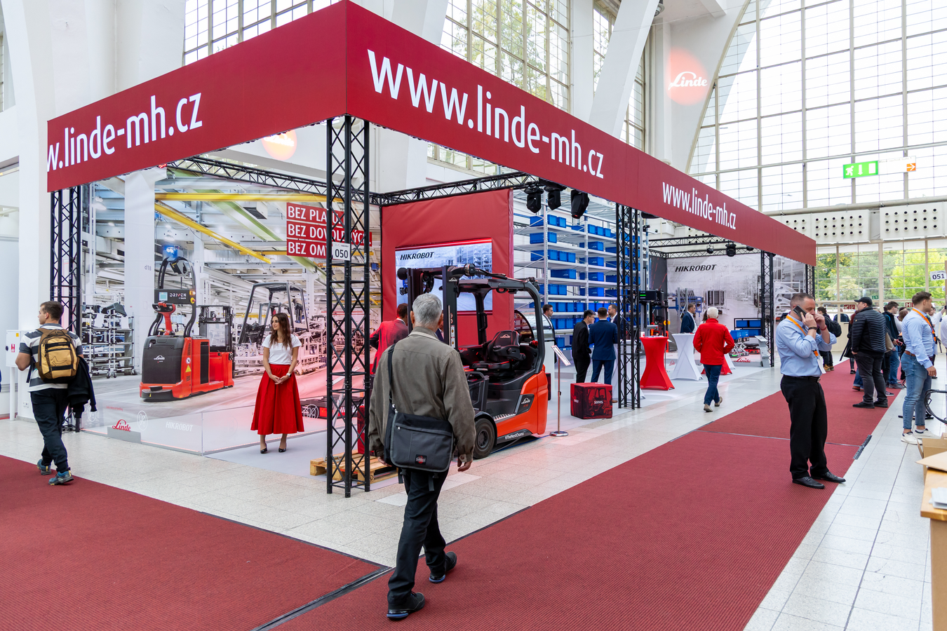 2025年捷克布鲁诺国际工程技术展览会：Linde展示现代化物流解决方案