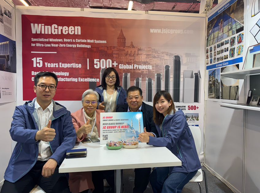 海外首展登陆2025年土耳其国际玻璃展览会，温格润矩阵产品海外启新程