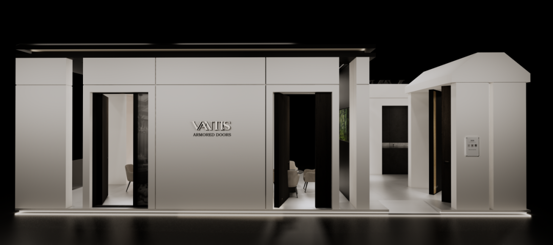 VANTIS 梵蒂斯装甲门震撼亮相2025迪拜五大行业展览会