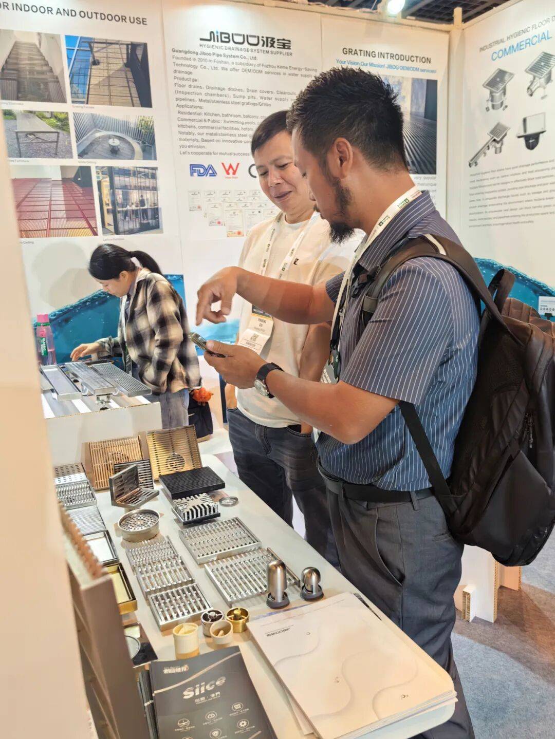 汲宝闪耀2025年迪拜五大展｜让中国排水智造走向世界！