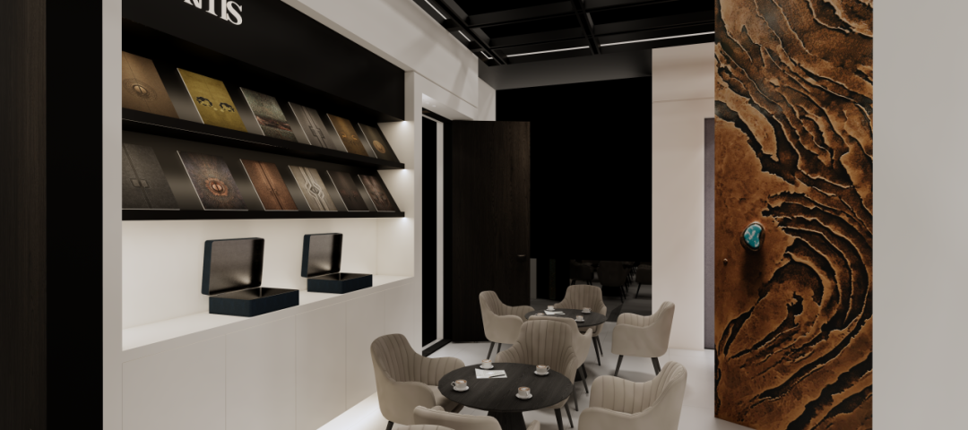 VANTIS 梵蒂斯装甲门震撼亮相2025迪拜五大行业展览会