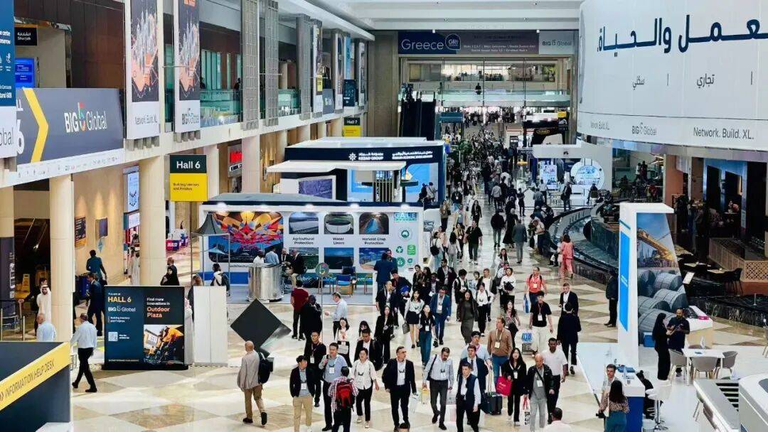 汲宝闪耀2025年迪拜五大展｜让中国排水智造走向世界！