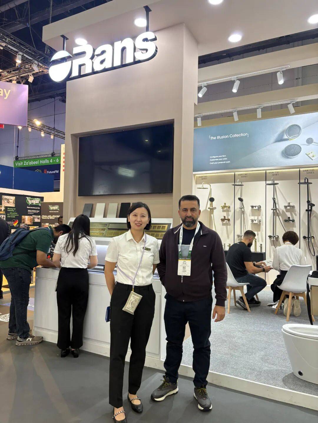 ORans欧路莎卫浴亮相2025阿联酋迪拜五大行业展