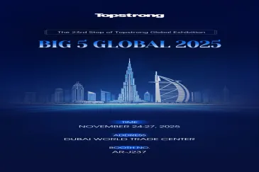邀请函｜11月24-27日，顶固五金闪耀亮相2025中东迪拜五大行业展