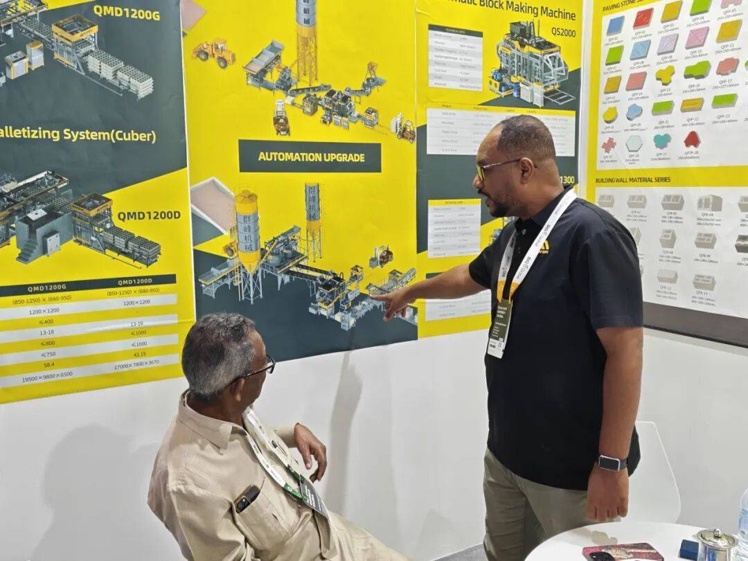 加速全球布局，群峰机械闪耀2025年迪拜五大行业展