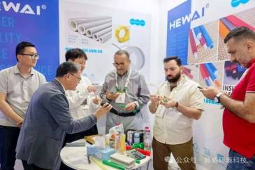 扬帆迪拜拓新局丨赫威环境科技重磅亮相2025迪拜五大行业展览会！