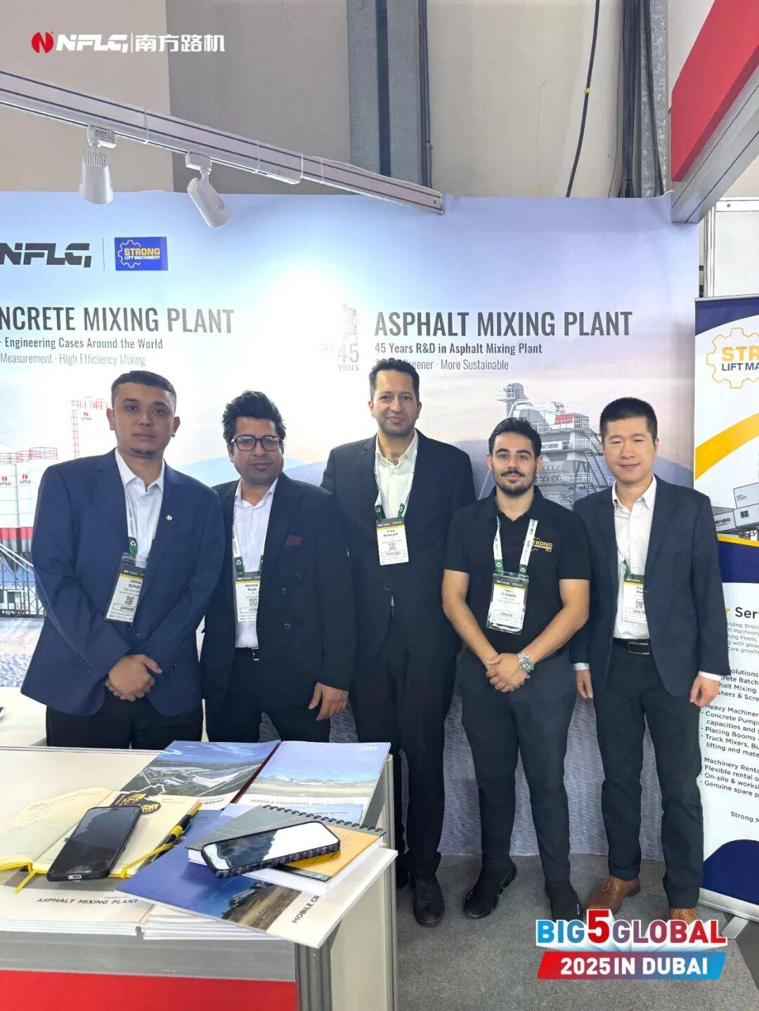 聚焦中东 南方路机再度闪耀迪拜五大行业展览会Big 5 Global 2025