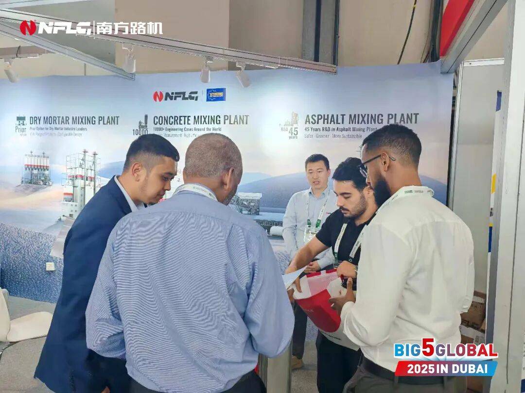 聚焦中东 南方路机再度闪耀迪拜五大行业展览会Big 5 Global 2025