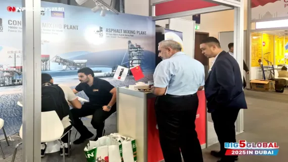 聚焦中东 南方路机再度闪耀迪拜五大行业展览会Big 5 Global 2025
