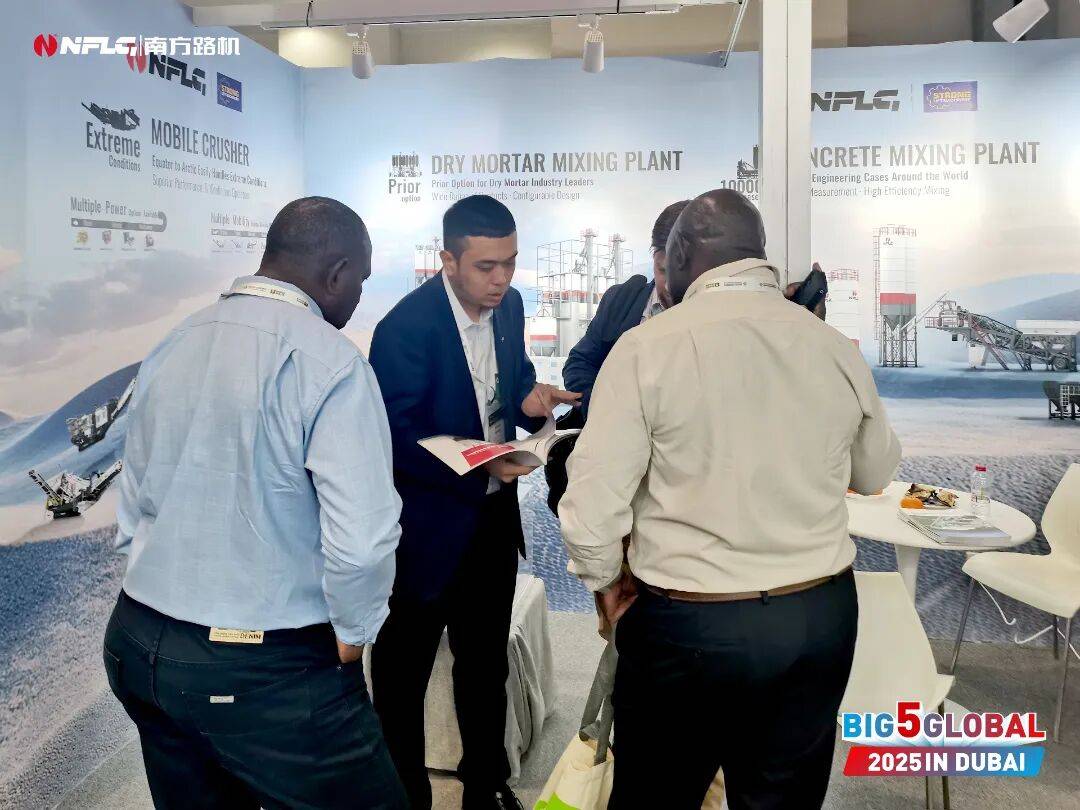 聚焦中东 南方路机再度闪耀迪拜五大行业展览会Big 5 Global 2025