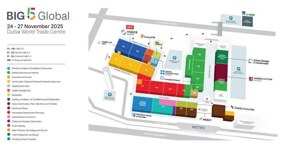 国际化步伐再加速 | 诺透金属ROUTE闪耀迪拜 Big 5 Global 2025中东迪拜国际五大行业展