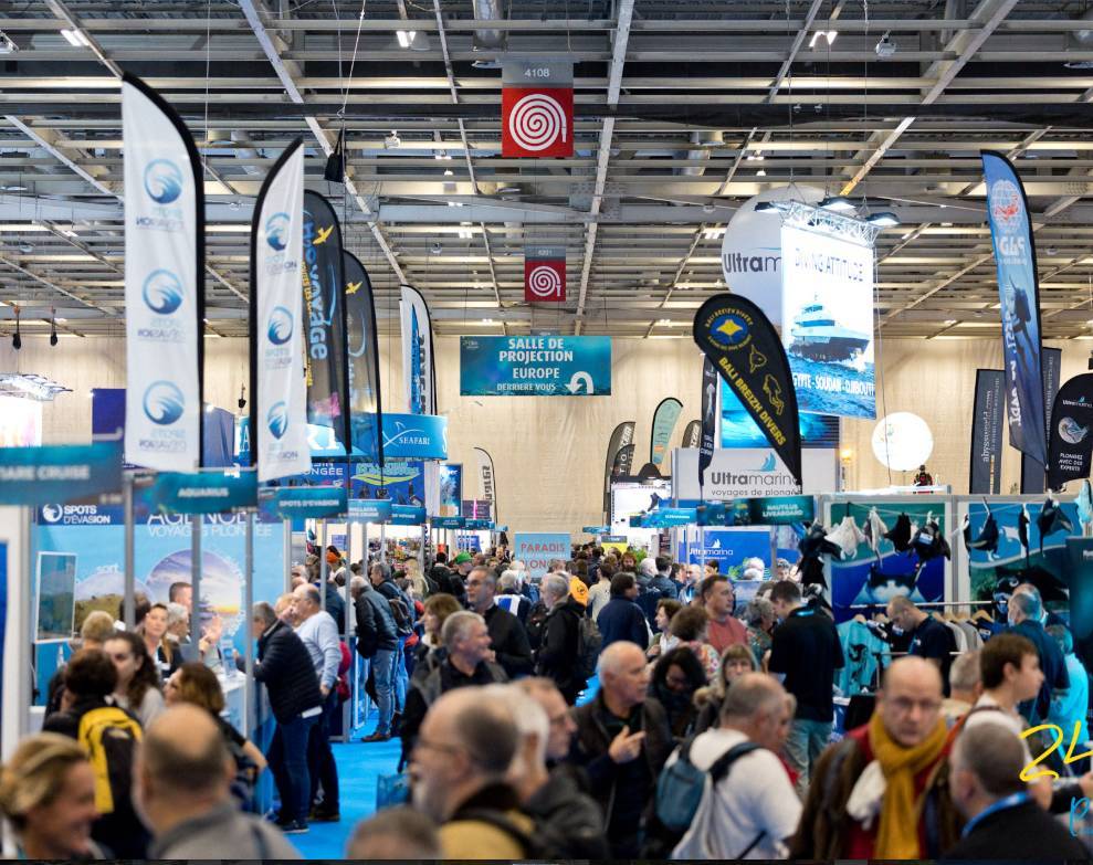 法国巴黎国际海洋沙龙展览会 Salon de la plongee 2026Mabadive展示高效管理软件