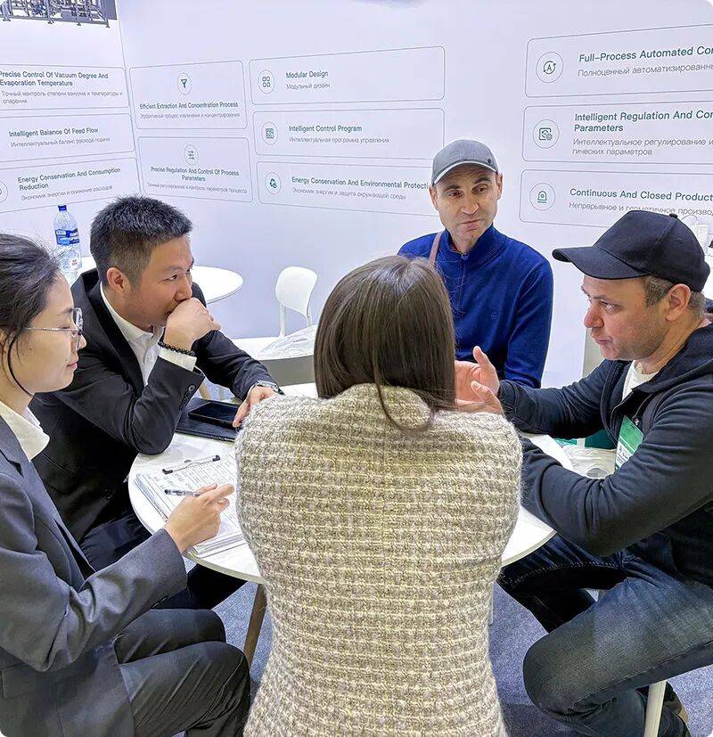 镇田机械参展KHIMIA 2025 进行时|莫斯科展会的温情，源于每一次专业的深度共鸣