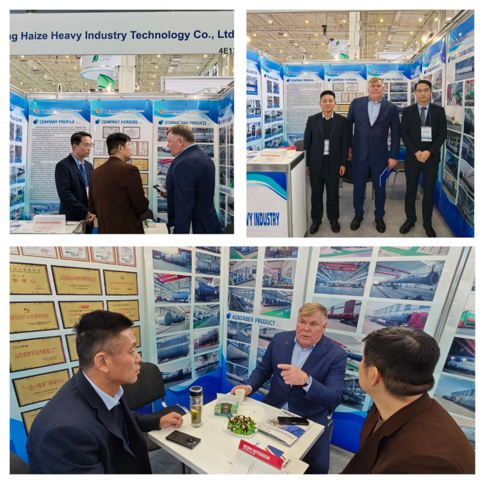 海泽重工亮相2025年俄罗斯国际化工展览会