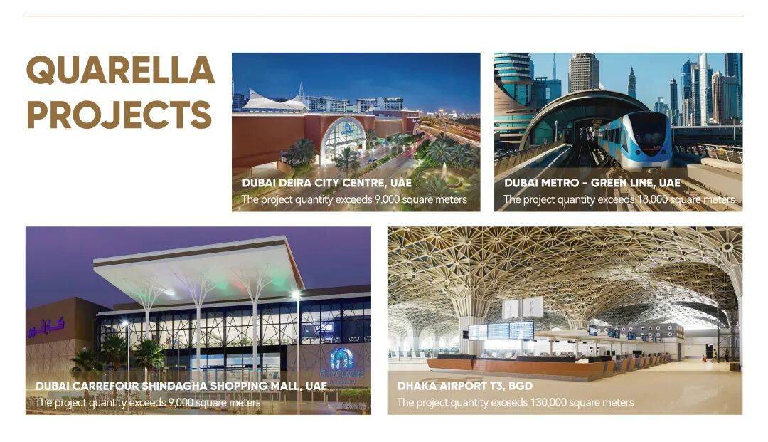 2025年迪拜五大行业展完美落幕，高时石材集团皇家白玉与Quarella人造石惊艳亮相！