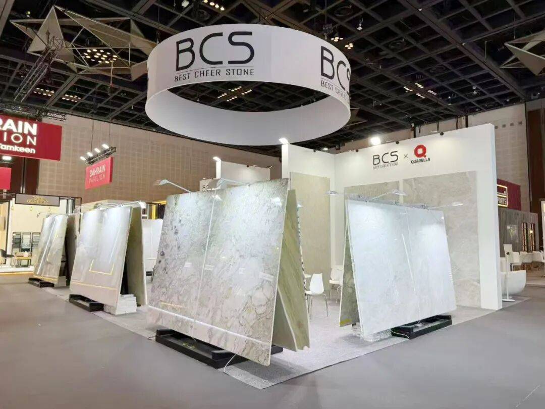 2025年迪拜五大行业展完美落幕，高时石材集团皇家白玉与Quarella人造石惊艳亮相！