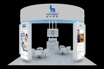 诺和诺德展台搭建