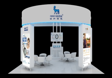 诺和诺德展台搭建
