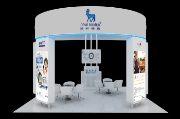 诺和诺德展台搭建