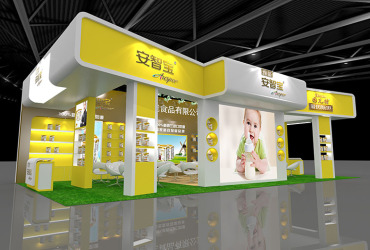 食品展展台设计