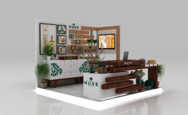NUXE展台搭建