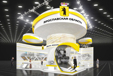 越野摩托展台搭建