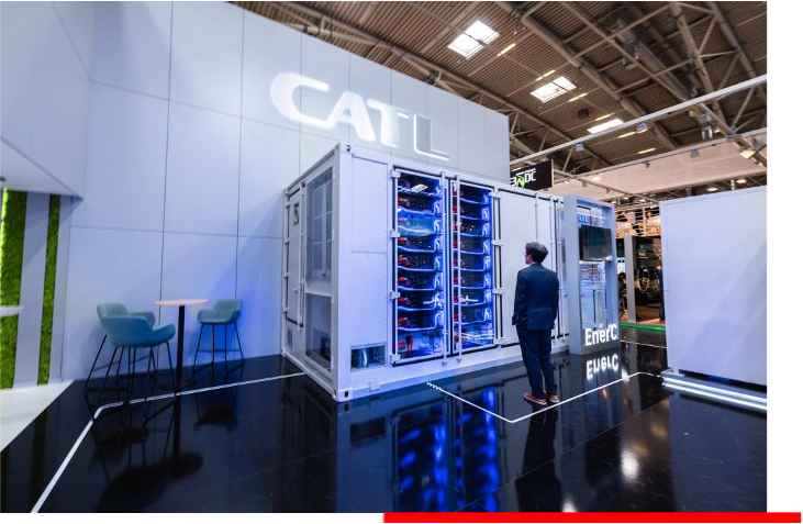 CATL – 2023年慕尼黑国际太阳能光伏展，展位面积